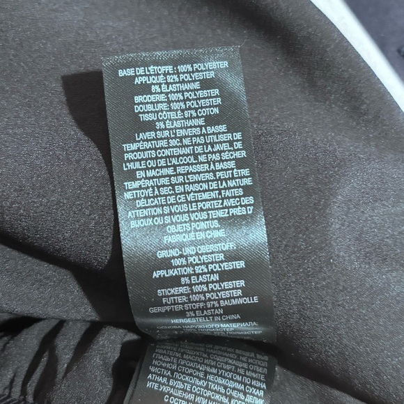 TED BAKER Sz 3 (US L equivalent) Zariya Floral Texture Bomber Lined Jacket - Picture 7 of 11